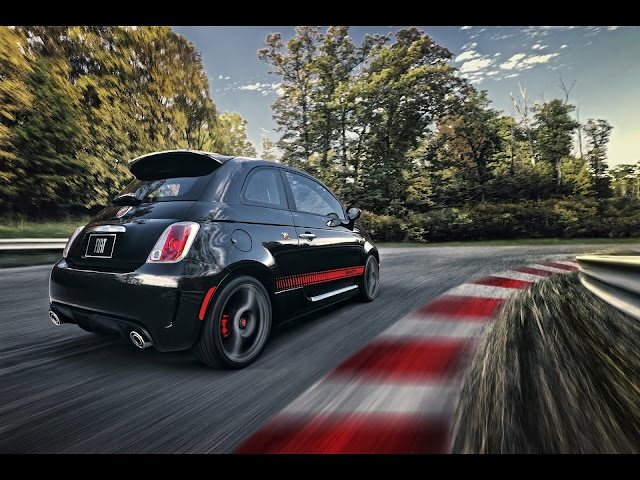 Download Wallpaper Fiat 500 Abarth Rear And Side Tilt, Wallpaper Fiat 500 Abarth, Download Wallpaper Fiat 500 Abarth, Download Wallpaper Full HD