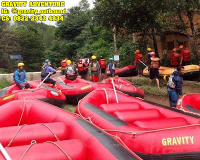 arung jeram situ cileunca pangalengan gravity