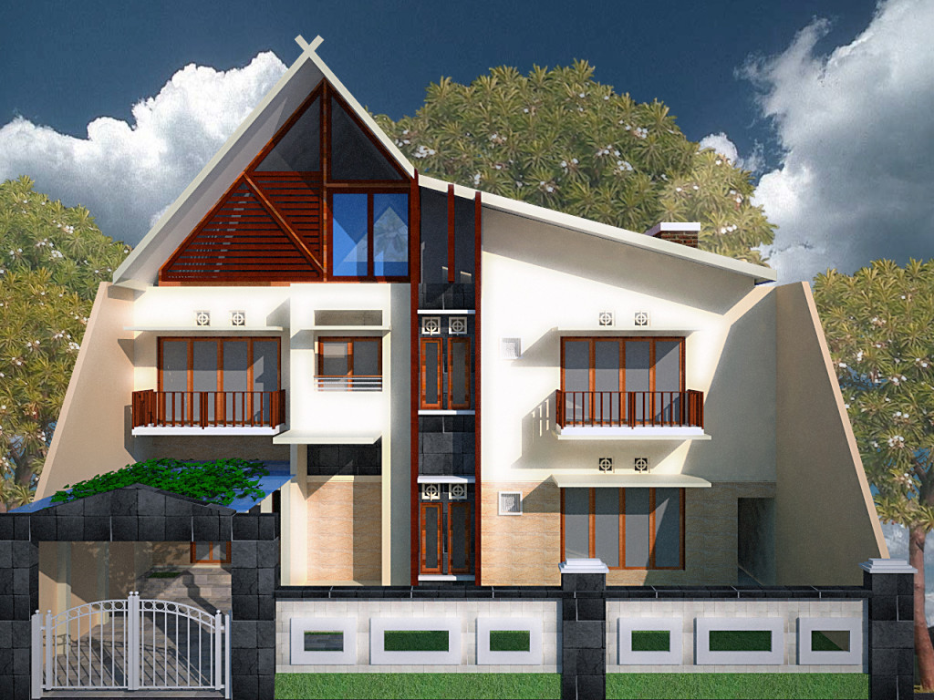 106 Desain Rumah  Minimalis Modern  Dan Unik  Gambar Desain 