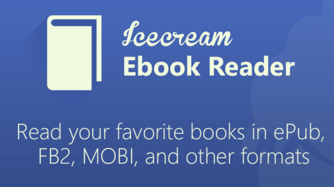 Ice Cream eBook reader pro free download
