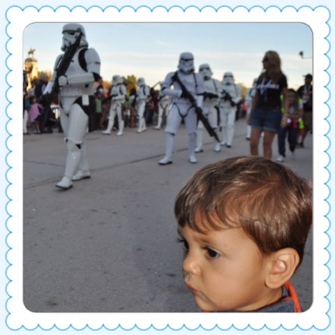 Desfile de Star Wars en El Retiro