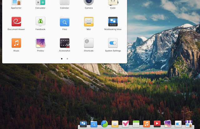 Screenshot of the latest elementary OS desktop.