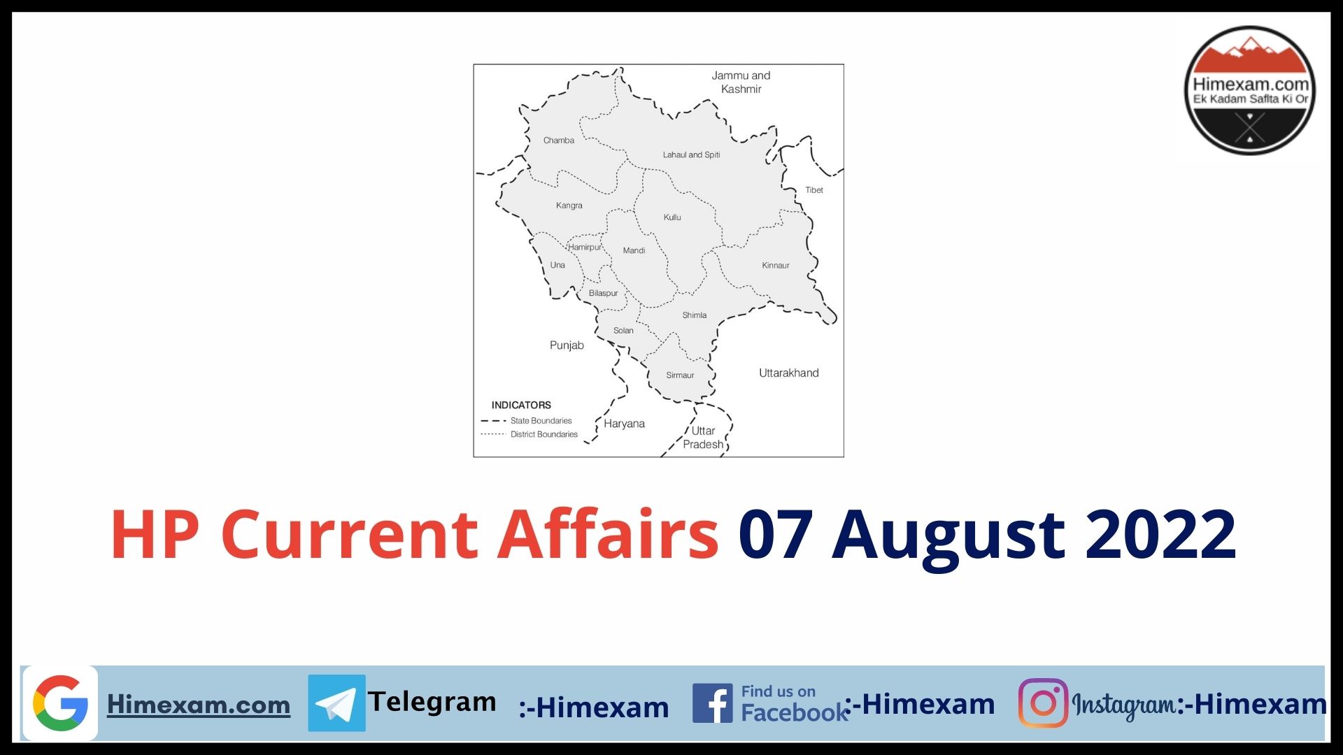 HP Current Affairs 07 August 2022
