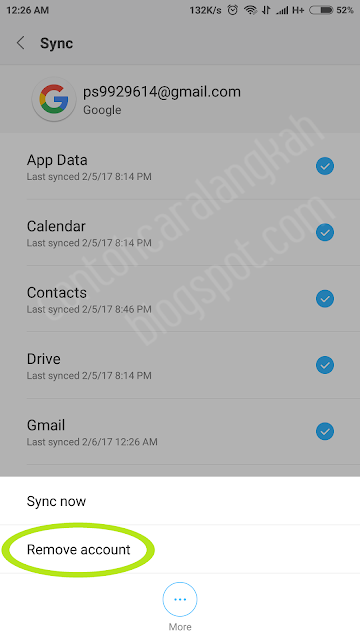 Cara Menghapus Akun Google Di Android Yang Tidak Di Butuhkan