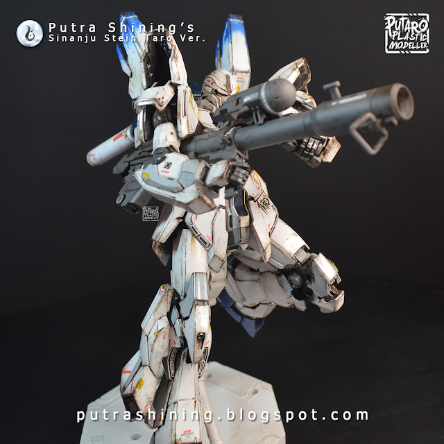 My version of MG Sinanju Stein Ver.Ka | Customize Painting Weathering | The Making by Putra Shining