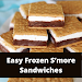 Easy Frozen S’more Sandwiches