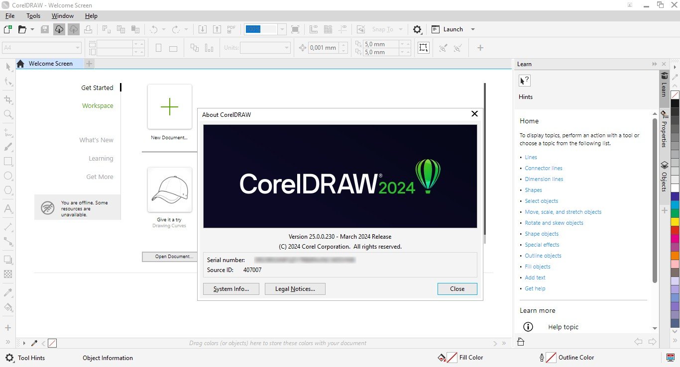 CorelDRAW Graphics Suite 2024 25.0.0.230