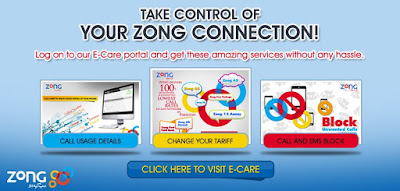 How to Create Zong Online E-Care Account