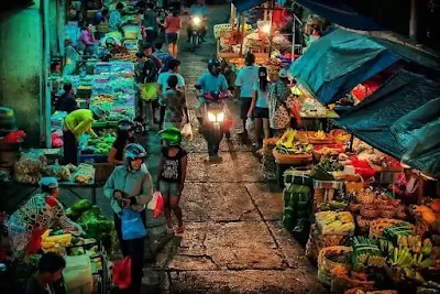 kuliner pasar badung bali