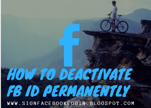 Deactivate Facebook Id 