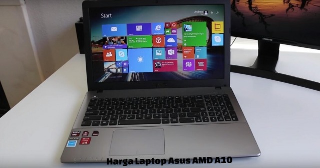 harga laptop asus amd a10 dan spesifikasinya