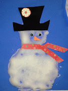 My students had so much fun creating their puffy snowman. Goodness. (snow )