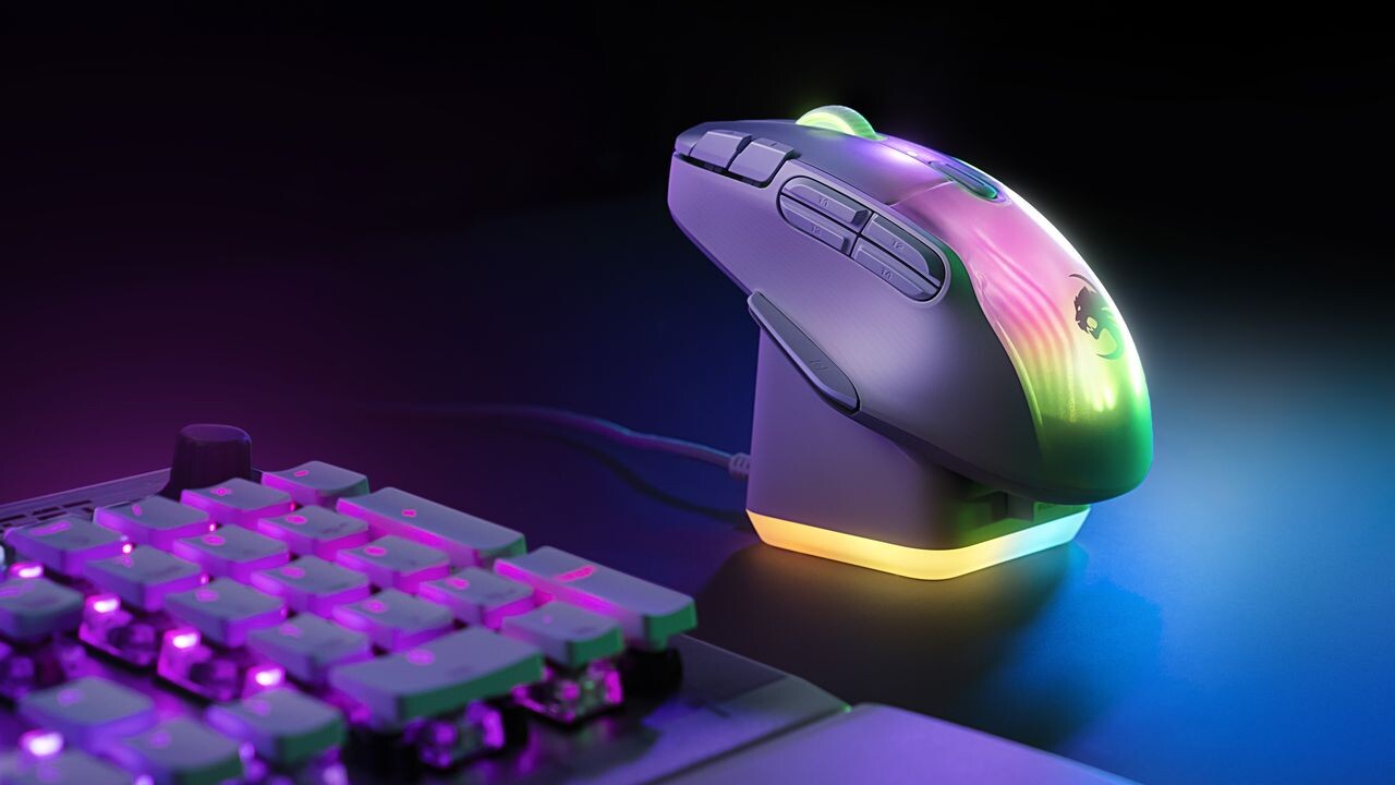 ROCCAT’S ICONIC KONE XP MOUSE MEETS STELLAR WIRELESS TECH IN THE ALL-NEW KONE XP AIR WIRELESS CUSTOMIZABLE RGB GAMING MOUSE