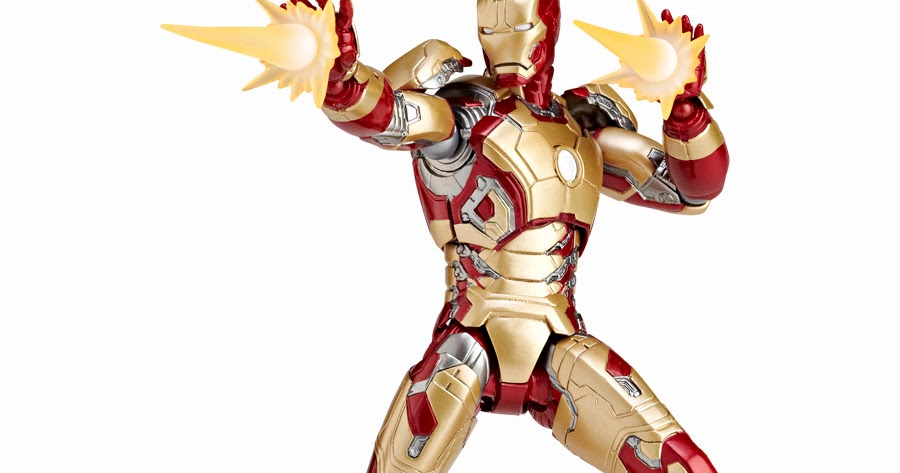 Stinny S Toy Action Figure News Network To New For 9 30 13 Kaiyodo Revoltech Iron Man 3 Iron Man Mark 32