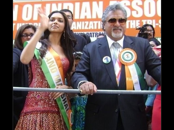 Deepika Padukone Rare Pictures With Vijay Mallya! 