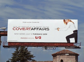 Covert Affairs season 1 TV billboard