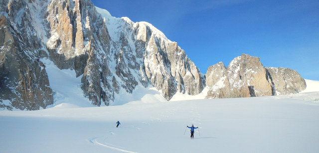 Vallée Blanche et descente par le glacier de la Vierge Manu RUIZ