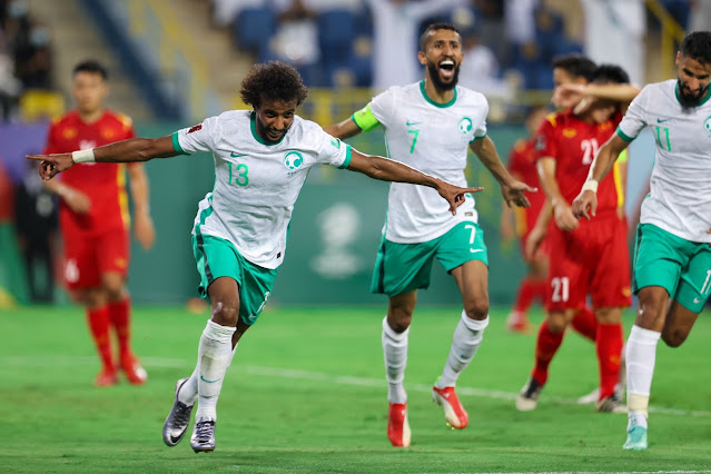 ملخص اهداف مباراة السعودية وفيتنام (3-1) تصفيات كأس العالم