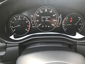 Instrument cluster in 2020 Mazda3 Hatchback AWD