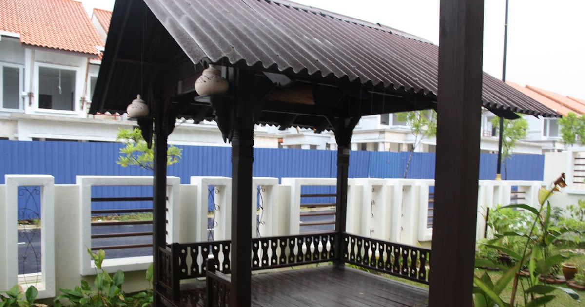 Pondok, wakaf, pergola & pertukangan kayu.: Wakaf Melayu 