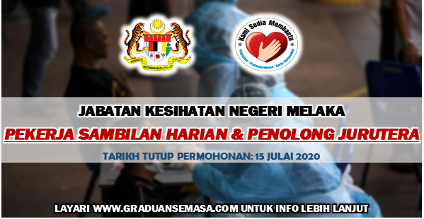 Jawatan Kosong Jabatan Kesihatan Negeri Melaka ...