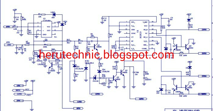 CARA MEMPERBAIKI MESIN LAS Skema Diagram Mesin Las MMA TIG