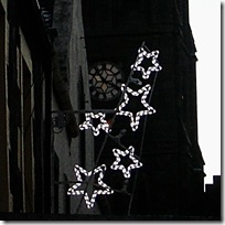 clock the christmas lights