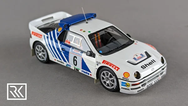 Zdjęcie modelu HPI Racing Ford RS200, Rally Acropolis 1986 Kalle Grundel