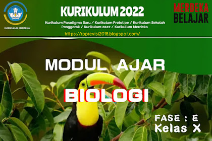 Modul Ajar / Perangkat Ajar Biologi Kelas X SMA Revisi 2022