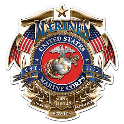 marine corps decals