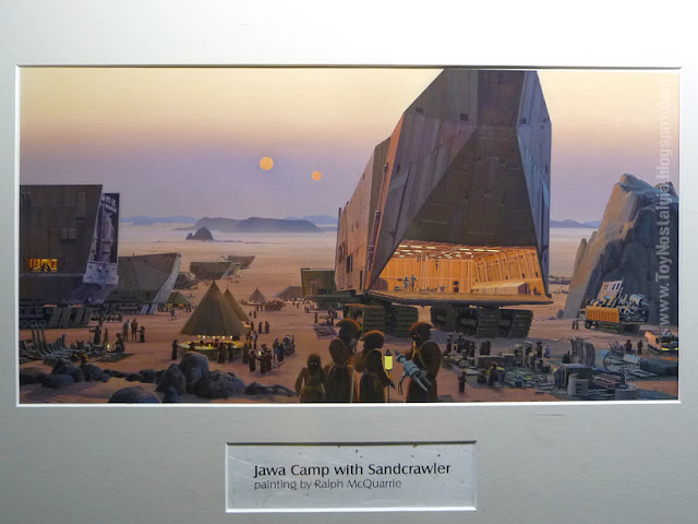 Tatooine Jawa Camp Ralph McQuarrie  "Episode IV  - A New Hope" (STAR WARS - The Exhibition)