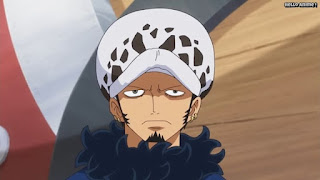 ワンピースアニメ ドレスローザ編 630話 トラファルガー・ロー かっこいい トラ男 Trafalgar Law | ONE PIECE Episode 630