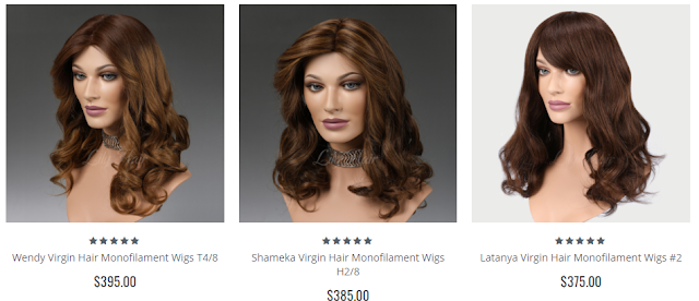 Lilyhair Monofilament Wigs