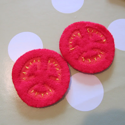 felt tomato