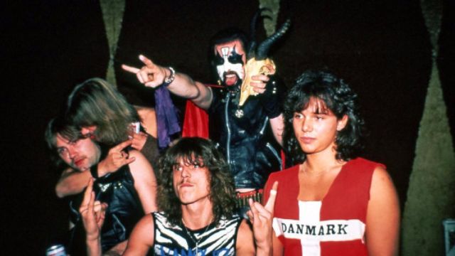 Fotografías de fans del Heavy Metal en los años 80