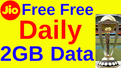 Jio daily 2GB Data Free