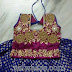 Benaras Lehenga Rose Work Blouse