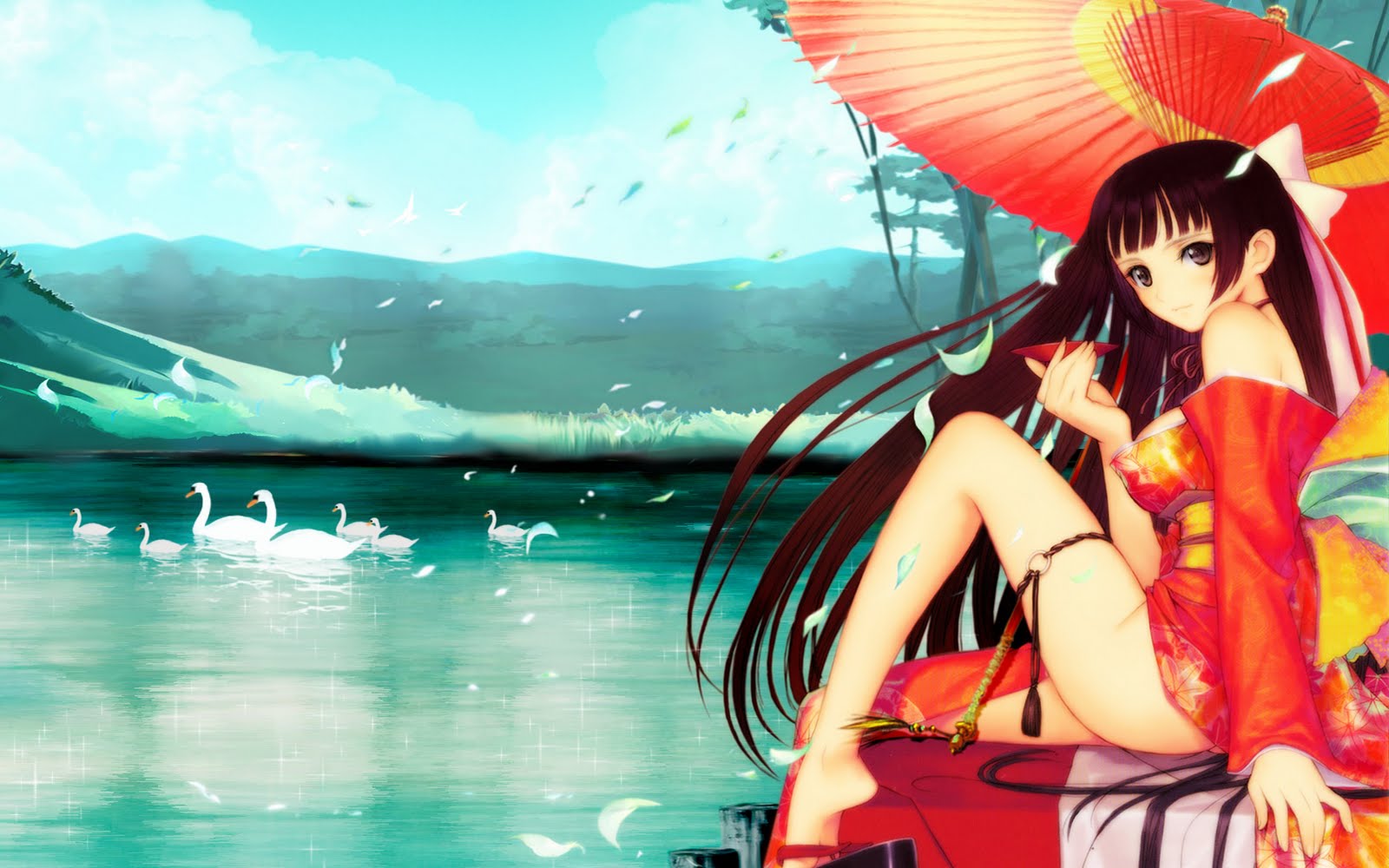 Japanese Anime Girl 2560 X 1152