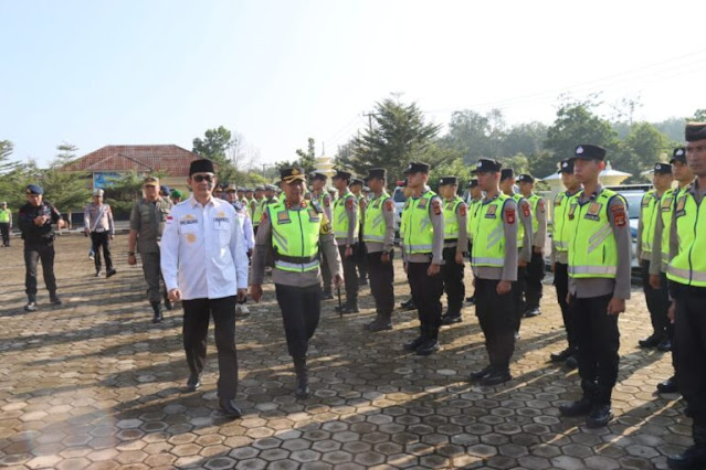 Jelang mudik Bupati Pali Meminta Kepolisian,TNI dan Stakeholder Lainnya Rutin Lakukan Patroli Ketika Arus Mudik