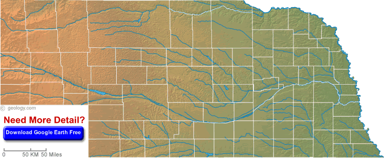 map of nebraska cities and towns. map of nebraska with cities