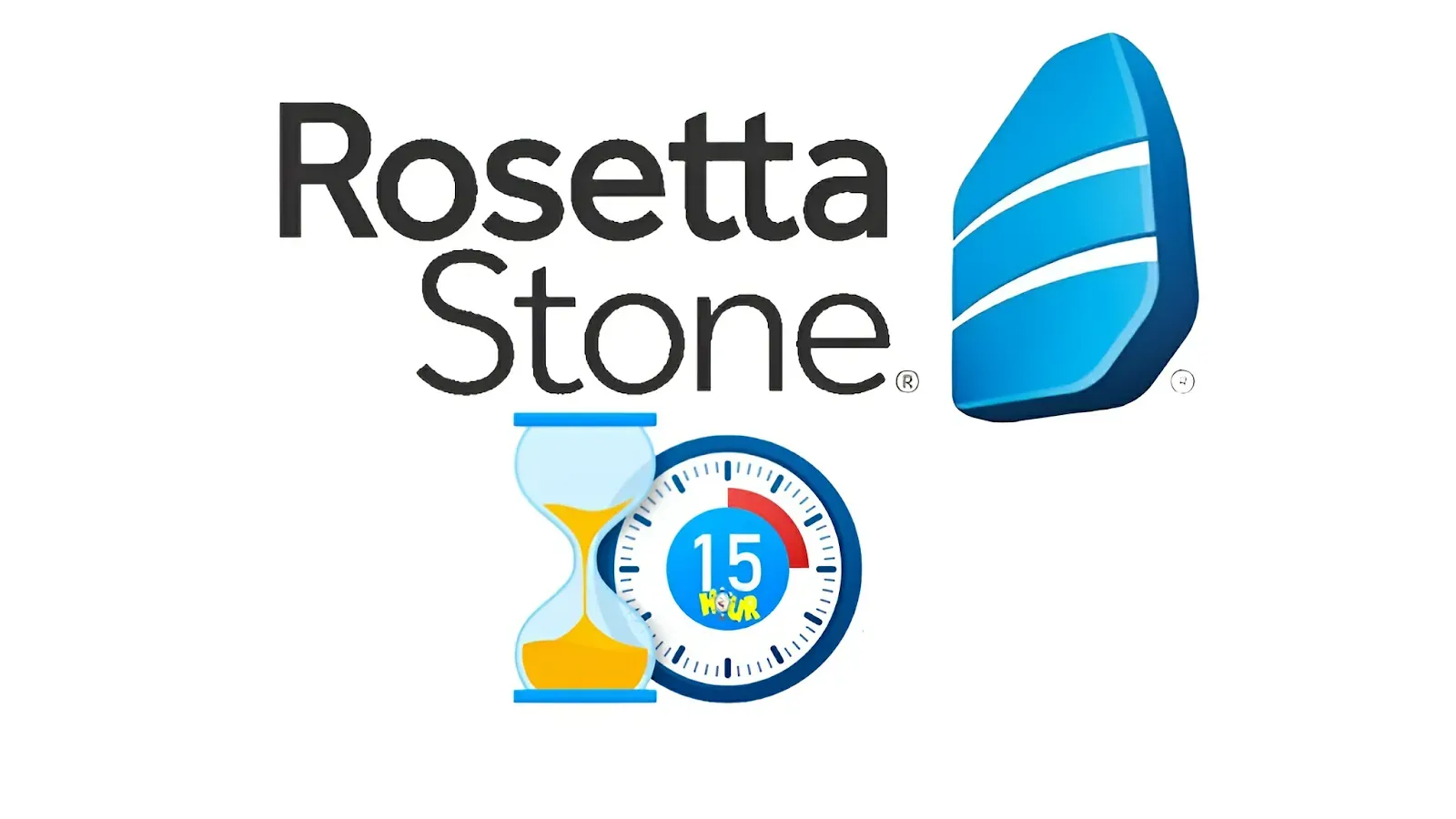 شاهد كم ساعة أمضيت في Rosetta Stone!