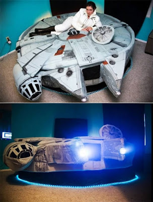 Millenium Falcon bed - www.jurukunci.net