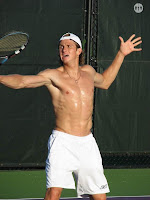 Igor Andreev Shirtless in Miami Open 2007