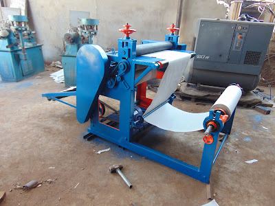 automatic paper reel roll to sheet cutting machine