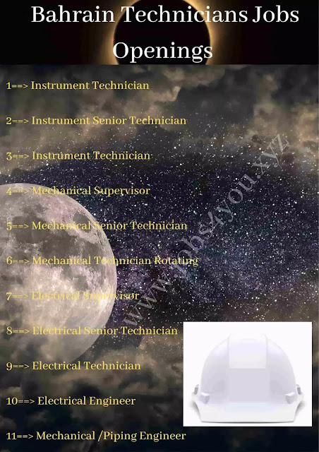 Bahrain Technicians Jobs Openings