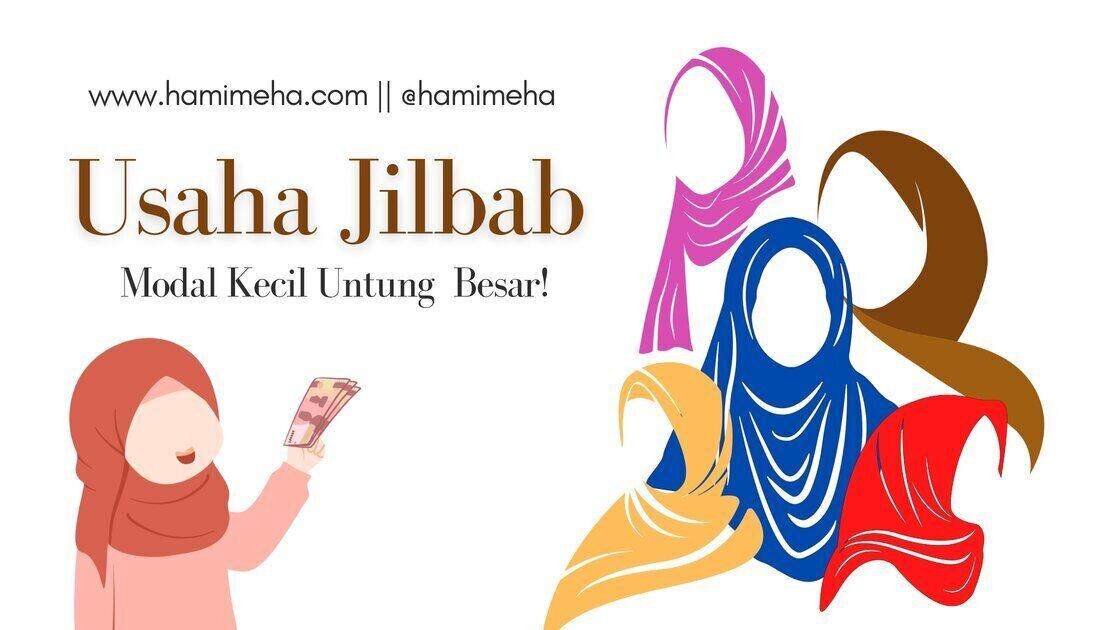 Usaha jilbab modal kecil