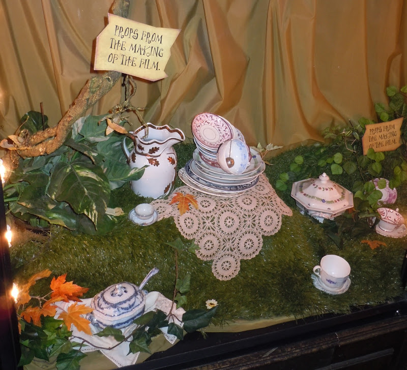 Alice in Wonderland crockery movie props