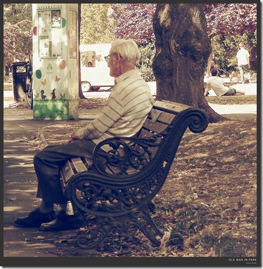 oldman in park