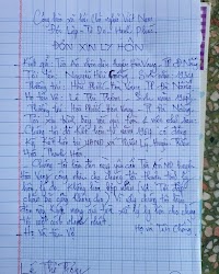 Đơn xin ly hôn của một người đàn ông vừa bùng lên