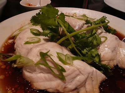 Steamed Snaper Fillets